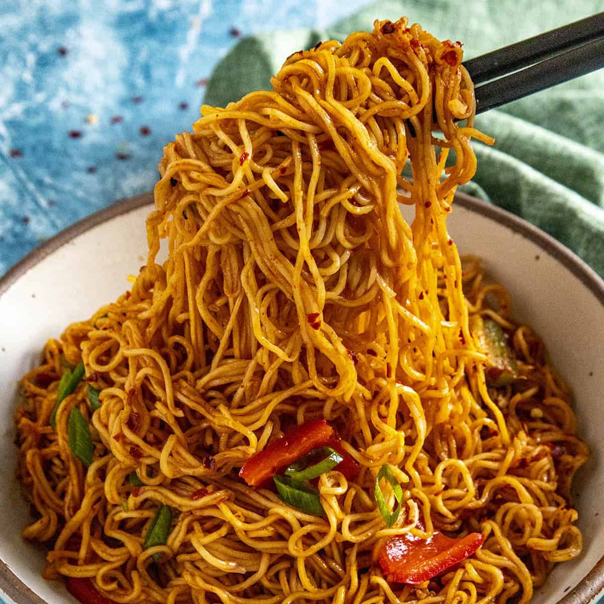 Noodles Spicy Sauce
